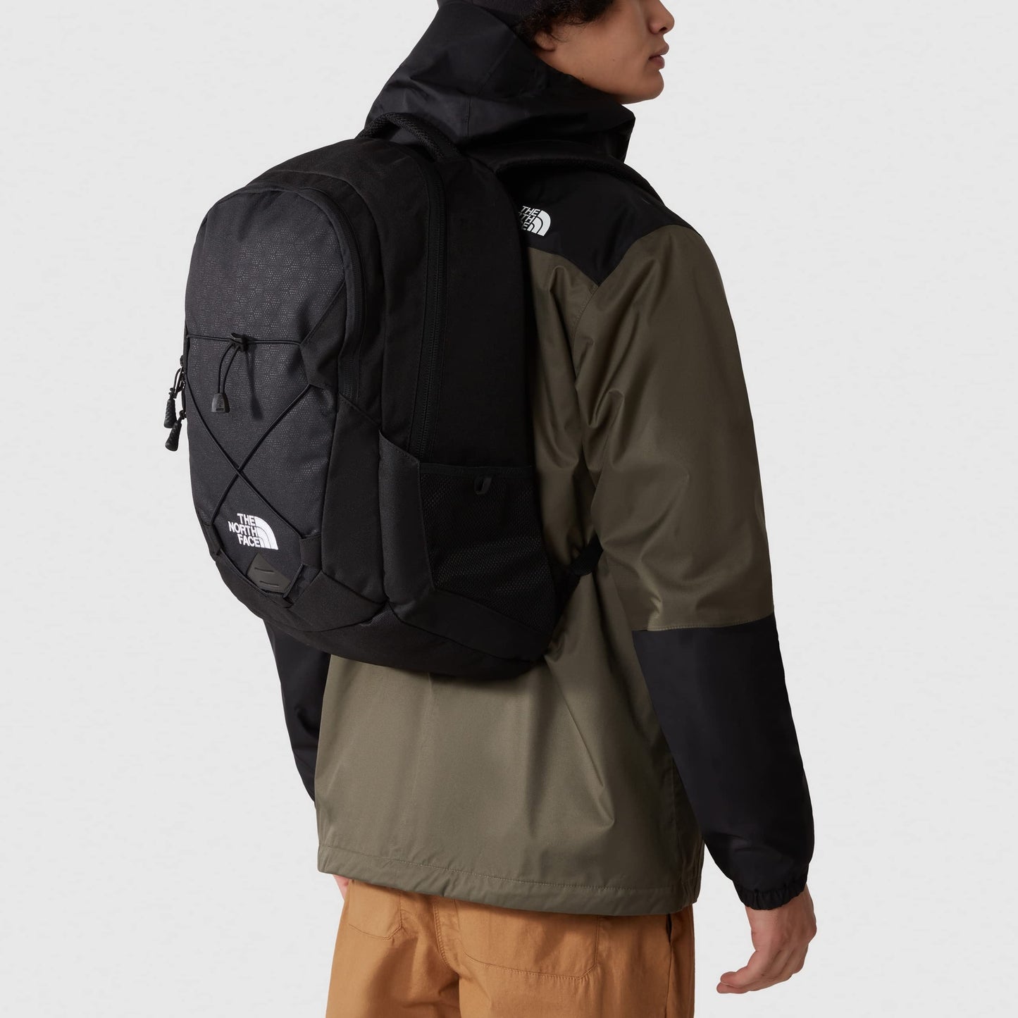 THE NORTH FACE - Groundwork Backpack - with Laptop Sleeve Padded Back Panel - Reflective Backpack for School and Work - TNF Black, 30L