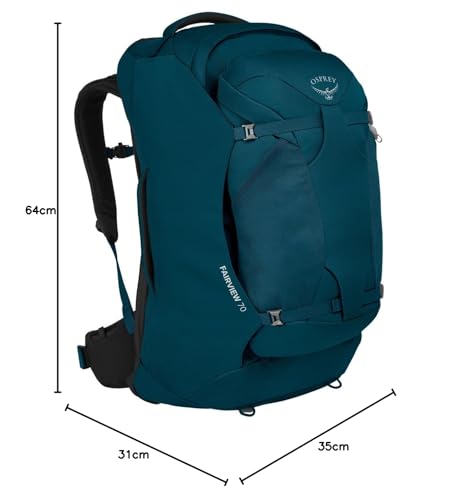 Osprey Fairview Women's Travel Pack, 70L, Night Jungle Blue, O/S